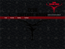 Tablet Screenshot of club-culture-houze.de